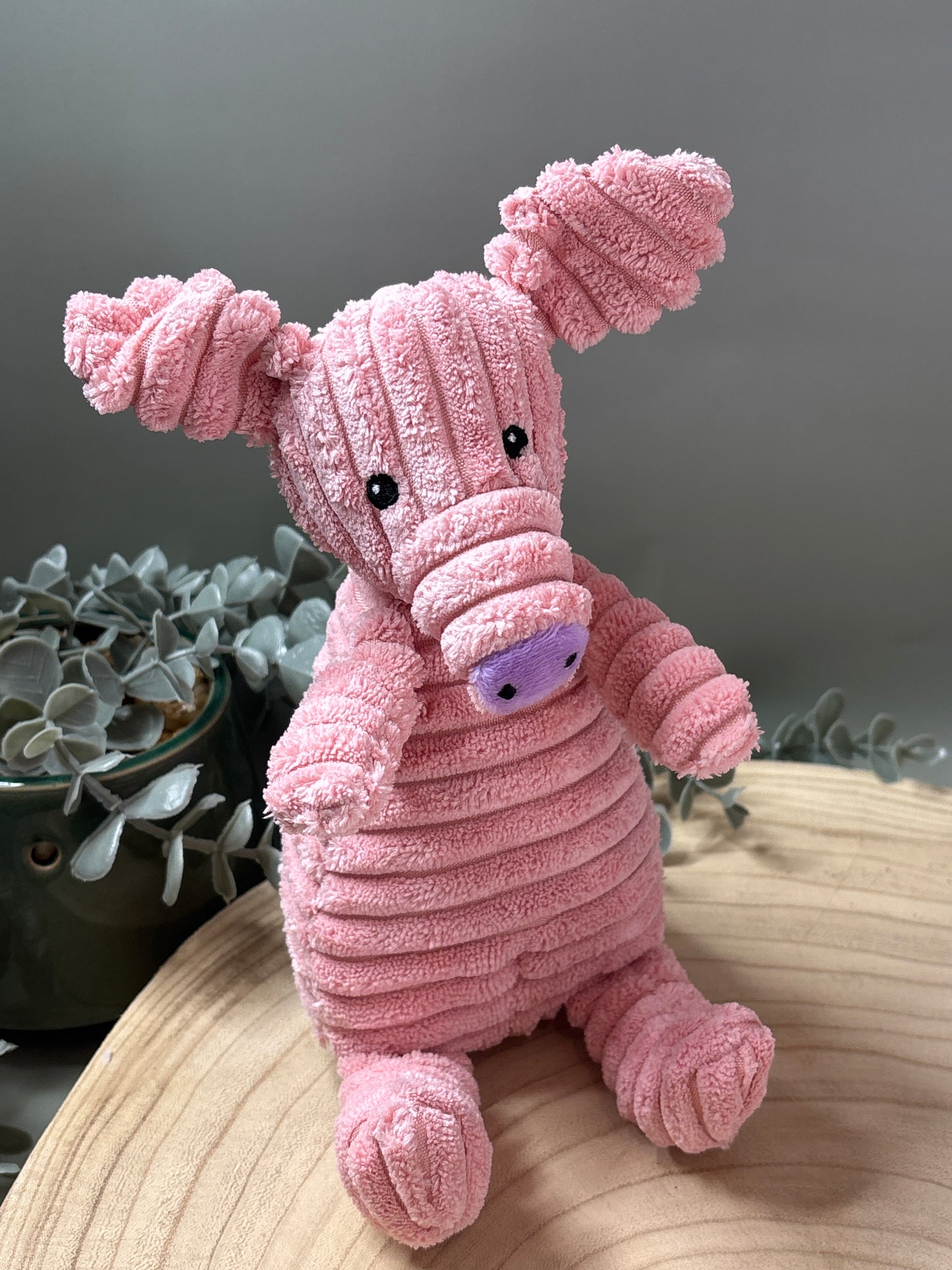 Corduroy Pig Toy