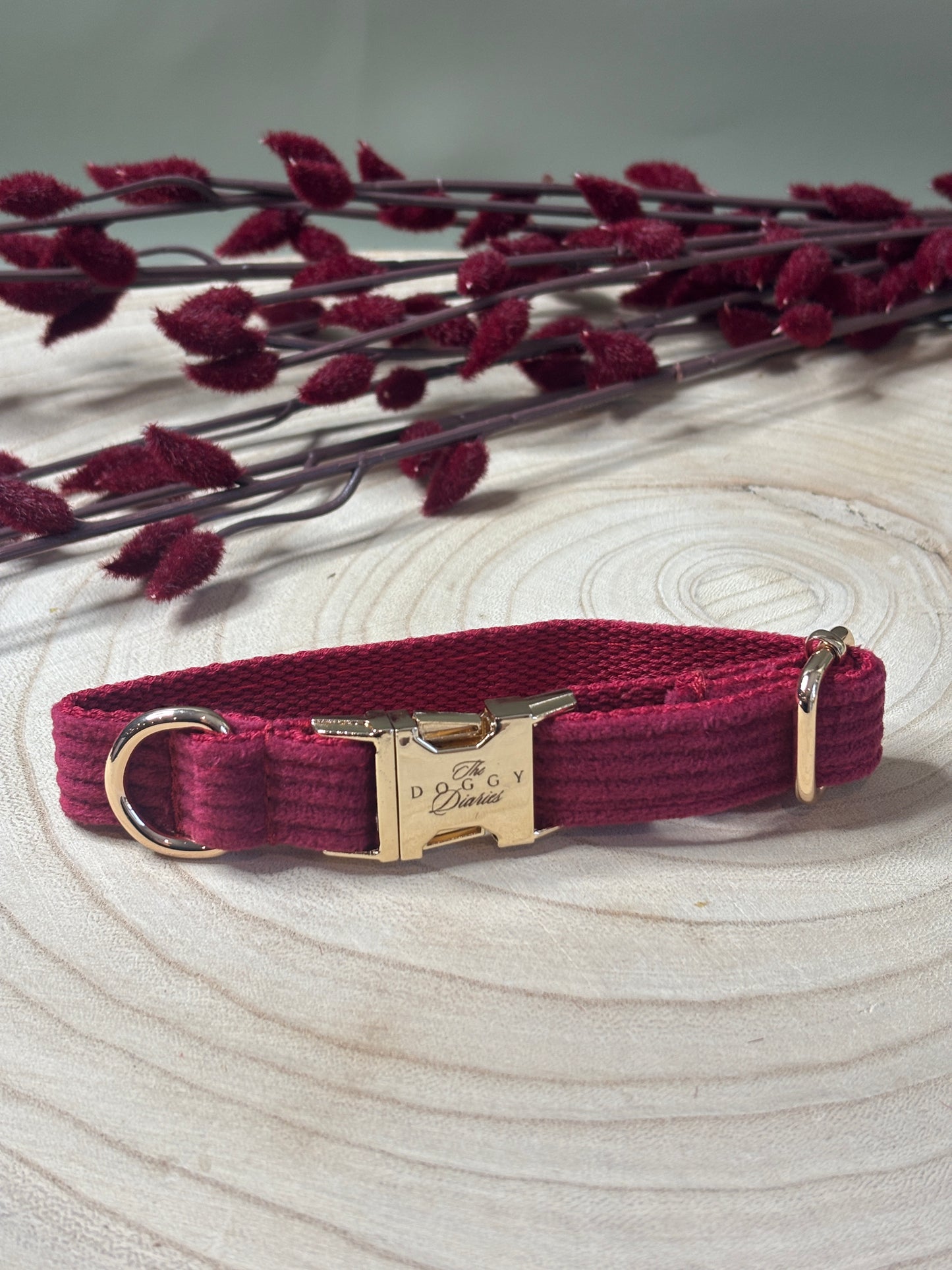 Merlot Corduroy Collar