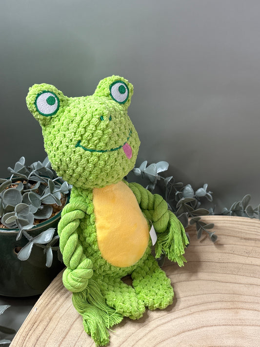 Rope Frog Toy