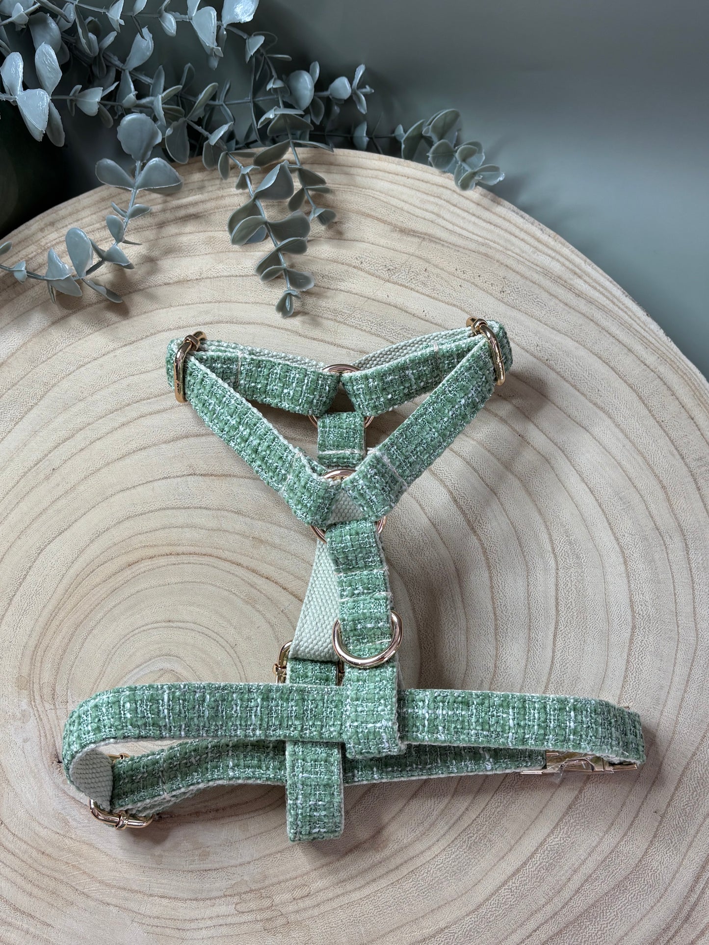 Tweed Sage Fully Adjustable Harness