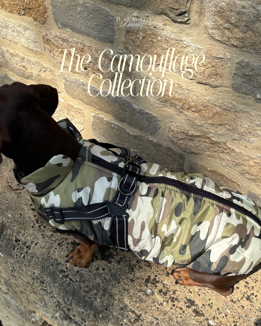 2026 Camouflage Harness Coat