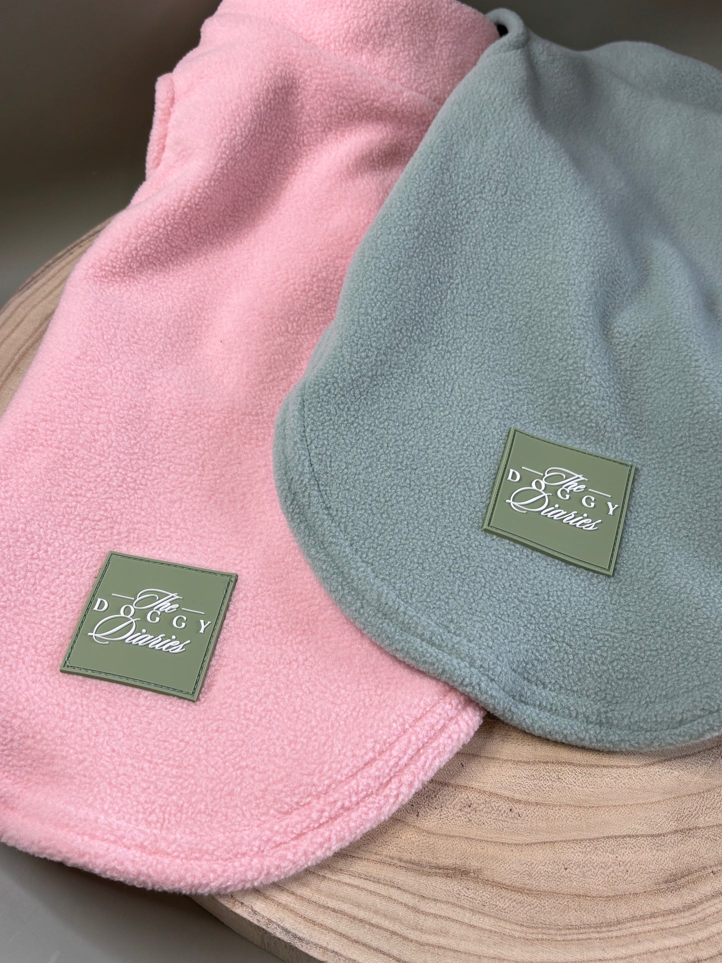 Duck Egg Dachshund Fleece