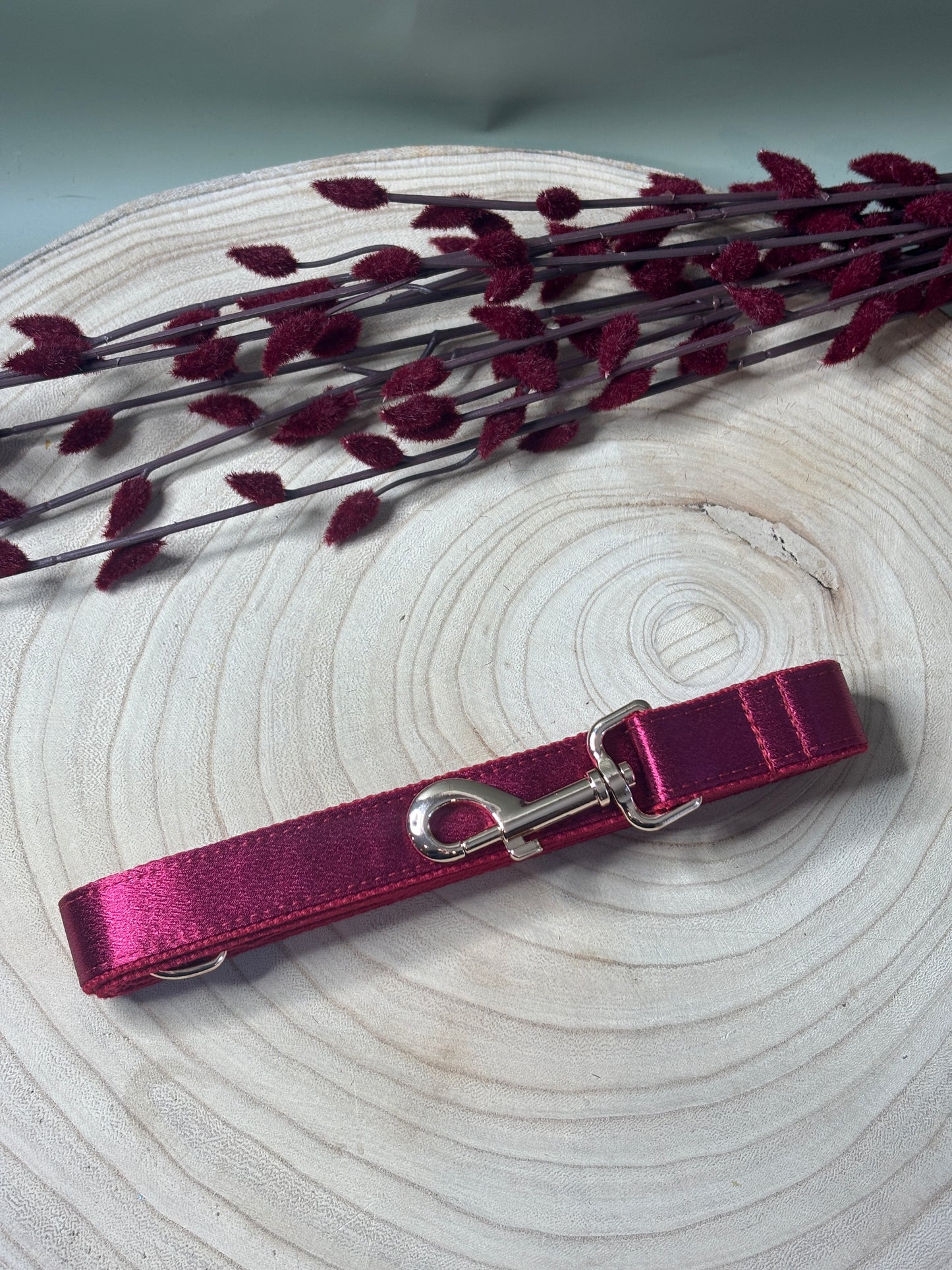 Red Berry Satin Lead