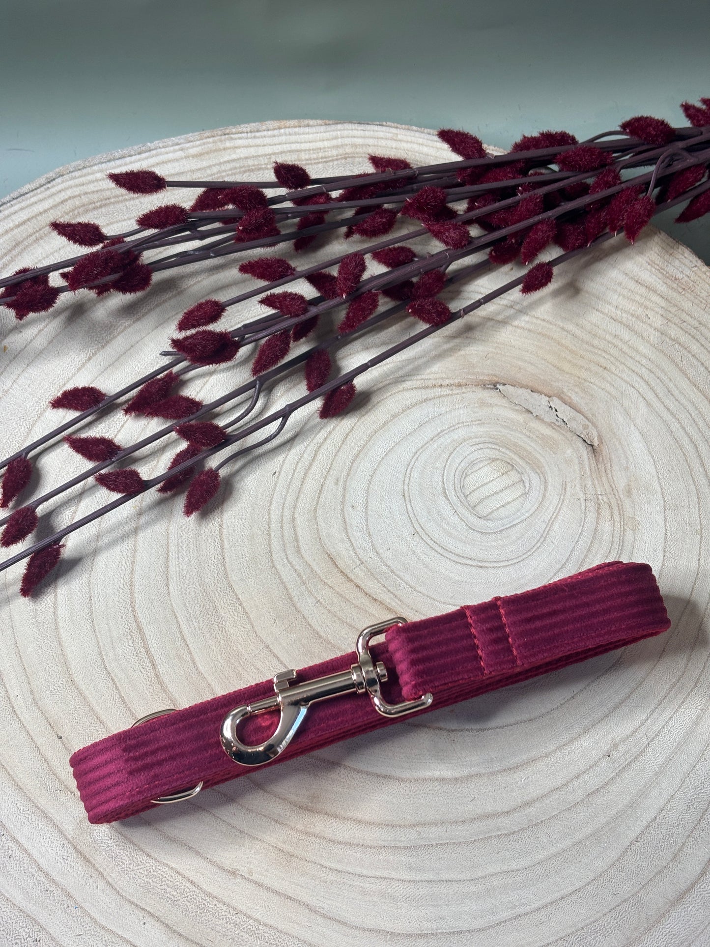Merlot Corduroy Lead